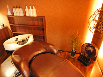 シャンプーブース